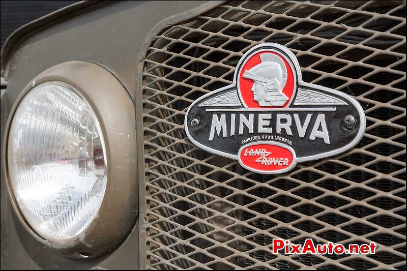 Sigle Minerva - Land Rover, La Locomotion en fete 