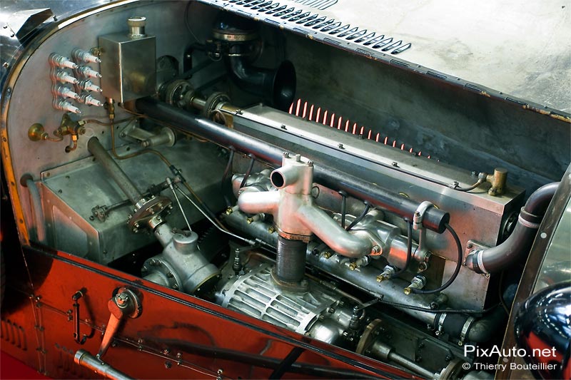 Moteur Bugatti T43, salon Automedon