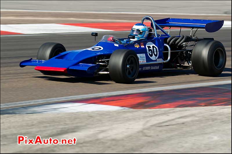 monoplace march 712, pilote Paul Bason, historic formula 2
