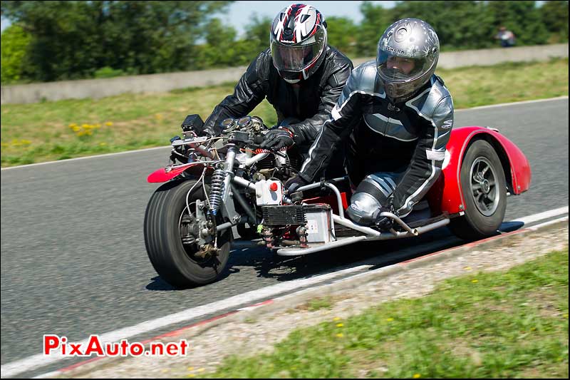 side-car ducati iron bikers circuit carole