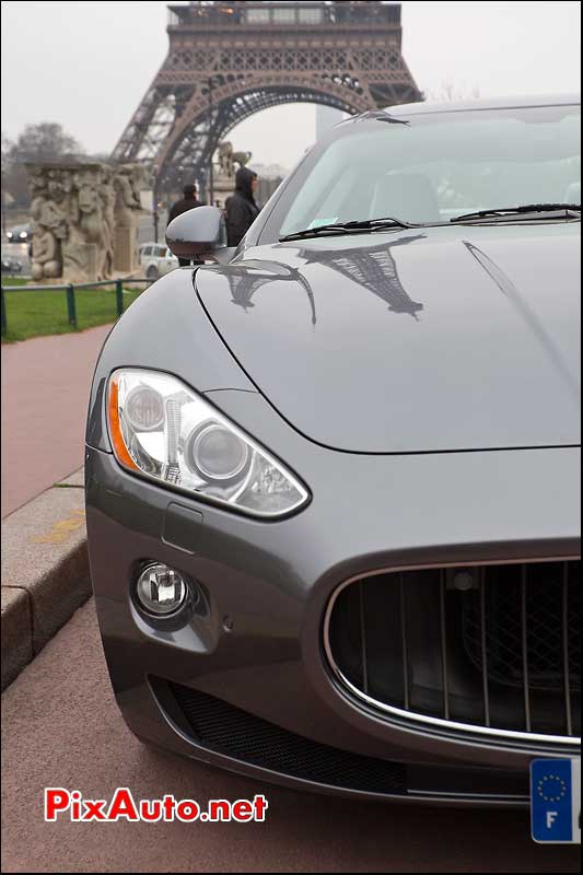 Maserati Granturismo rally de paris