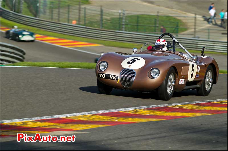 jaguar type c, SPA francorchamps 2011