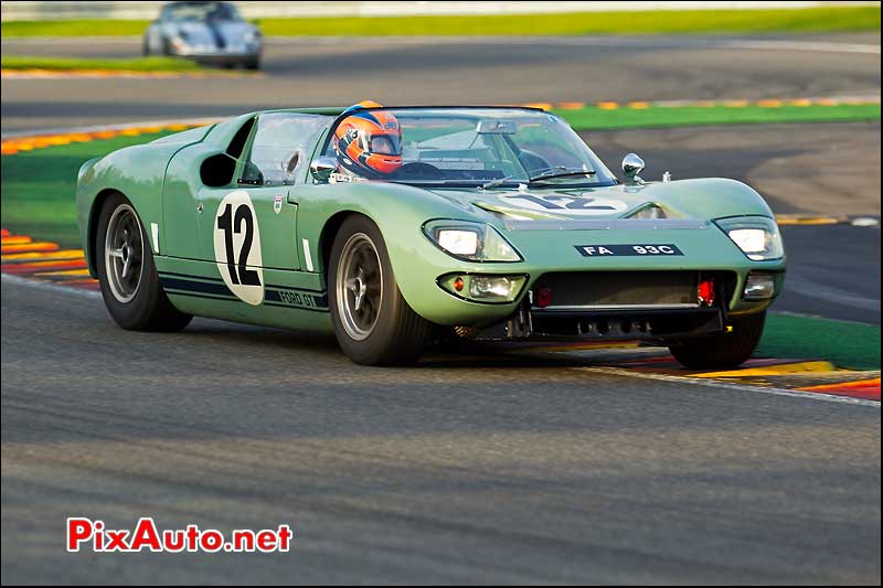 ford gt40 roadster, SPA francorchamps 2011