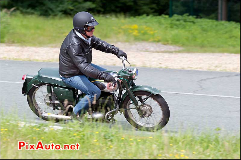 Velocette Valiant, journee moto ancienne Autodrome de Montlhery
