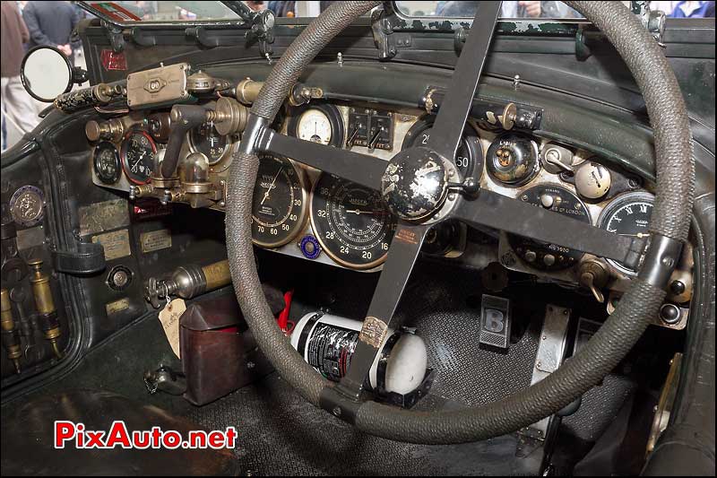 Tableau de bord Bentley Supercharged, Le Mans Classic
