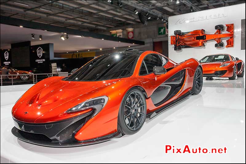 nouveau concept McLaren P1 et MP4-12C Spider mondial automobile