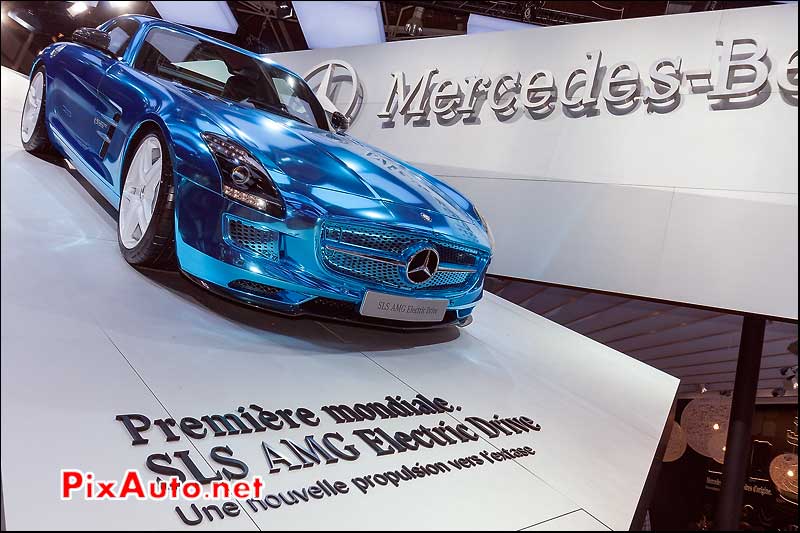 news Mercedes-Benz SLS AMG electric drive mondial automobile