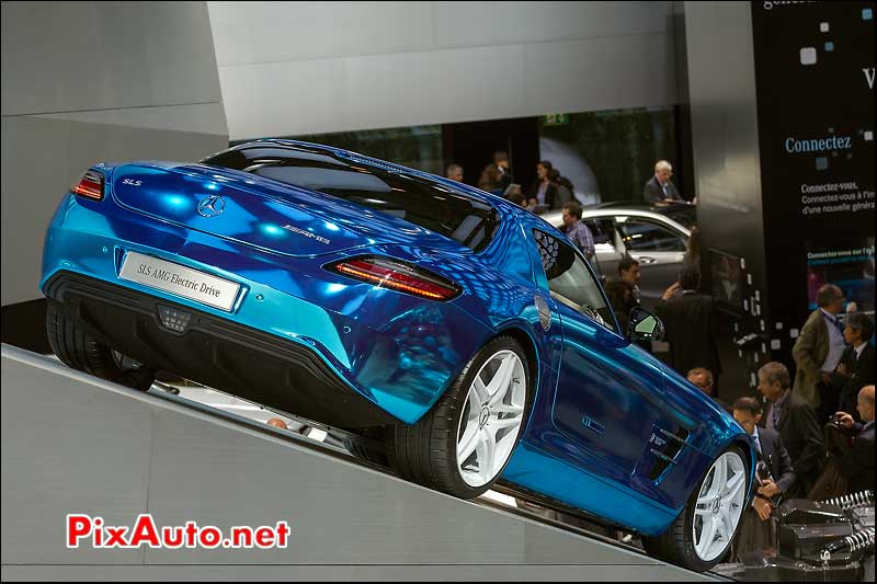 Mercedes-Benz news SLS AMG electric drive mondial automobile