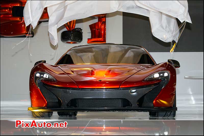 news concept McLaren P1 mondial automobile 2012