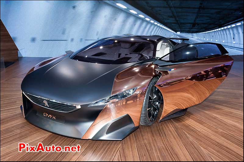 Avant Peugeot concept-car Onyx mondial automobile 2012