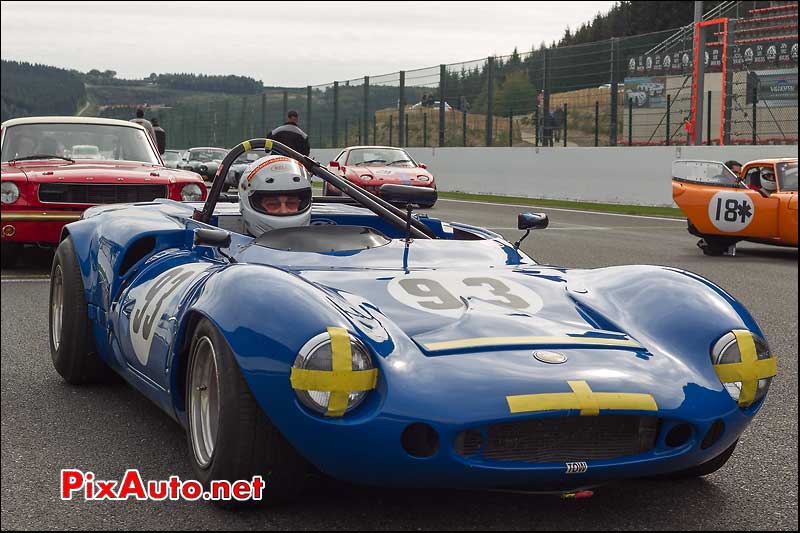 ginetta g16 n°93 grille depart spa-francorchamps