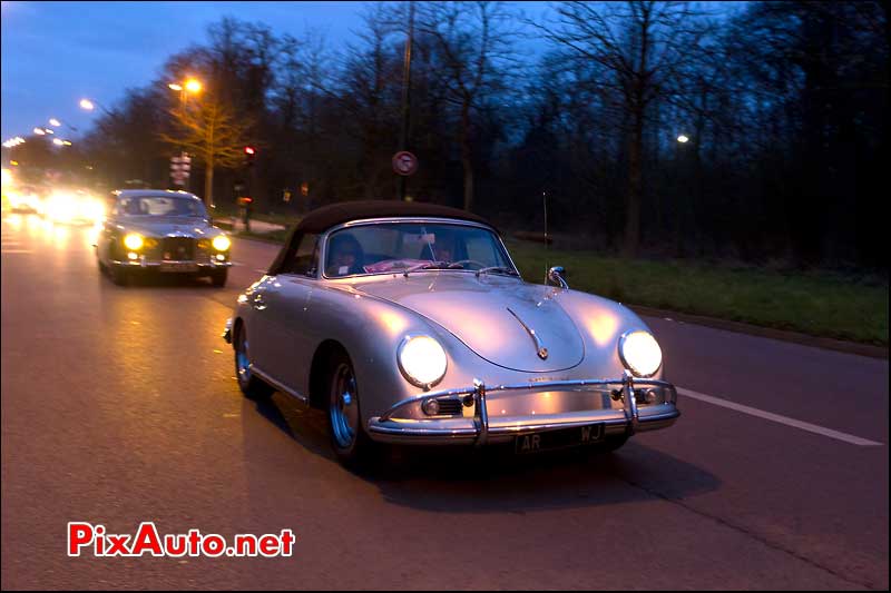 porsche 356 speedster 12e traversee de paris