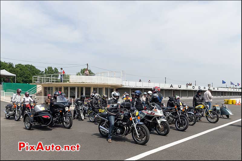 plateau motos, Autodrome heritage Festival 2013