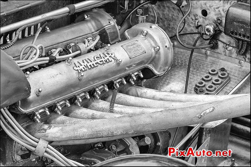 moteur 6 cylindres en ligne amilcar-c6