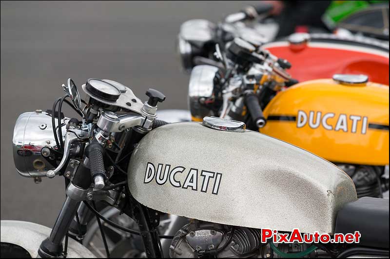 Ducati desmo, cafe-racer-festival 2013, circuit Linas-Montlhery