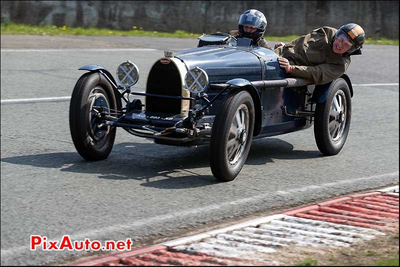 Bugatti T35B GP, vintage revival montlhery 2013