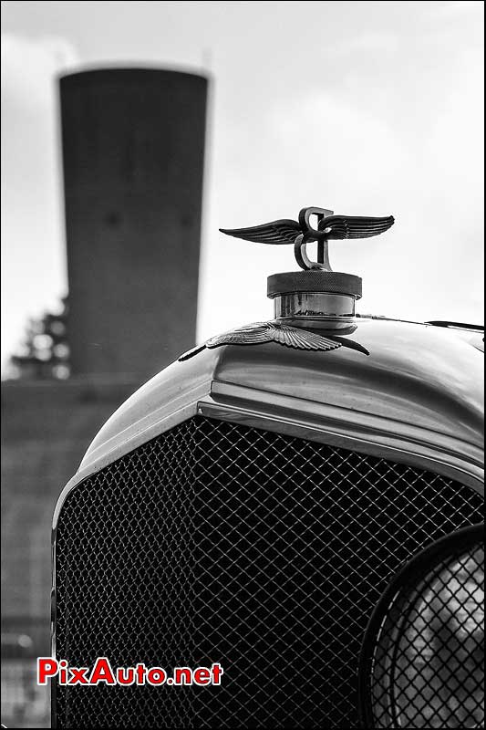 Mascotte Bentley ailée, vintage revival montlhery 2013