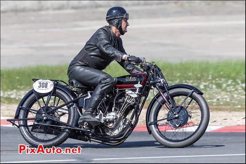 Moto MC-Evoy Anzani, vintage revival montlhery 2013