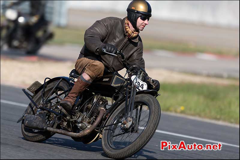 moto Ravat chicane nord Montlhery, vintage revival 2013