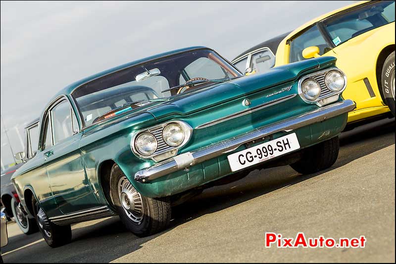coupe Chevrolet Corvair, parkings Automedon