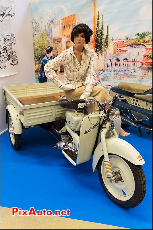 Aermacchi Scooter 3 roues, Salon Moto Legende