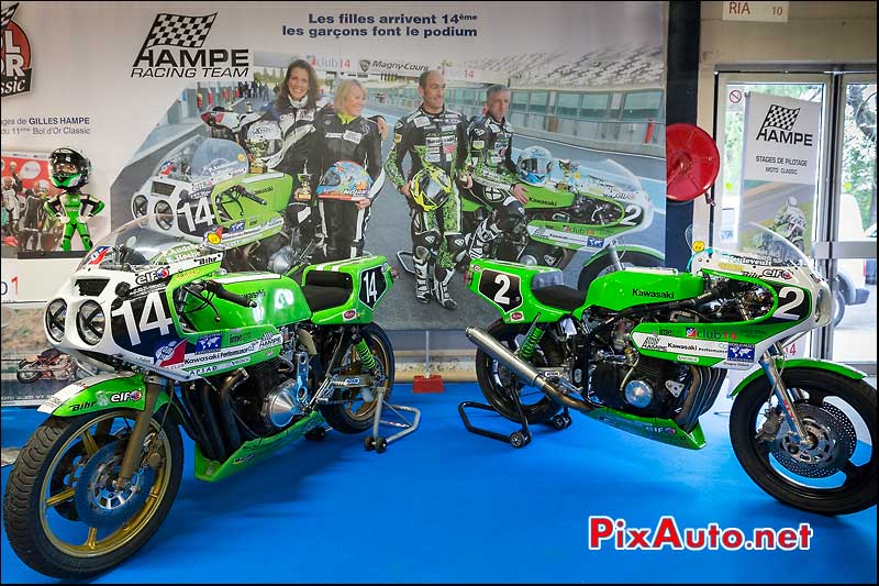 Kawasaki Hampe Racing Team, Salon Moto Legende