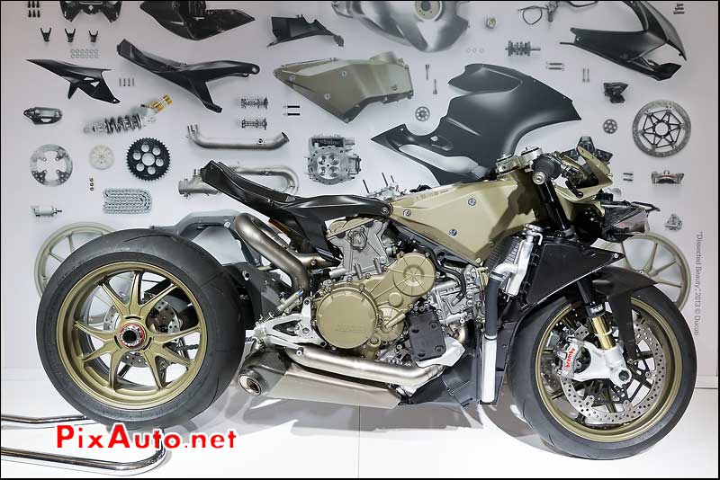 Ducati 1199 Superleggera structure, salon-de-la-moto Paris
