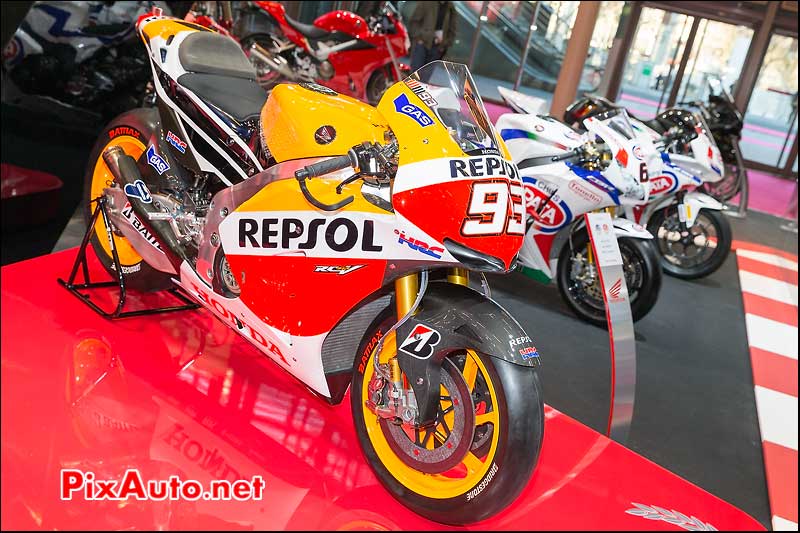 Honda RCV213V MotoGP Marc Marquez, salon-de-la-moto Paris