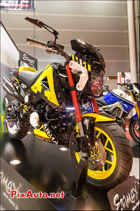 Prepa Honda MSX 125cc Ermax, Salon-de-la-moto Paris 2013