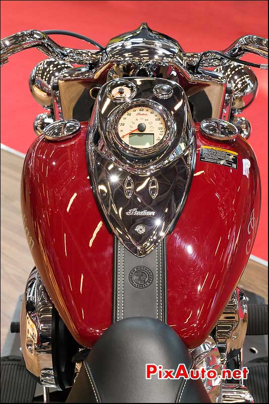 Compteurs Indian Chief Vintage, Salon-de-la-moto Paris 2013