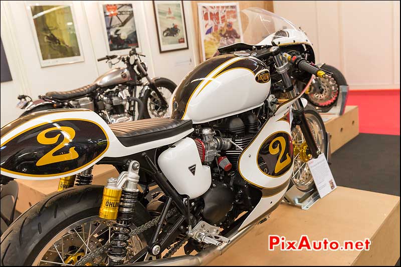 Prepa Triumph Bonneville Equip Moto, salon-de-la-moto Paris