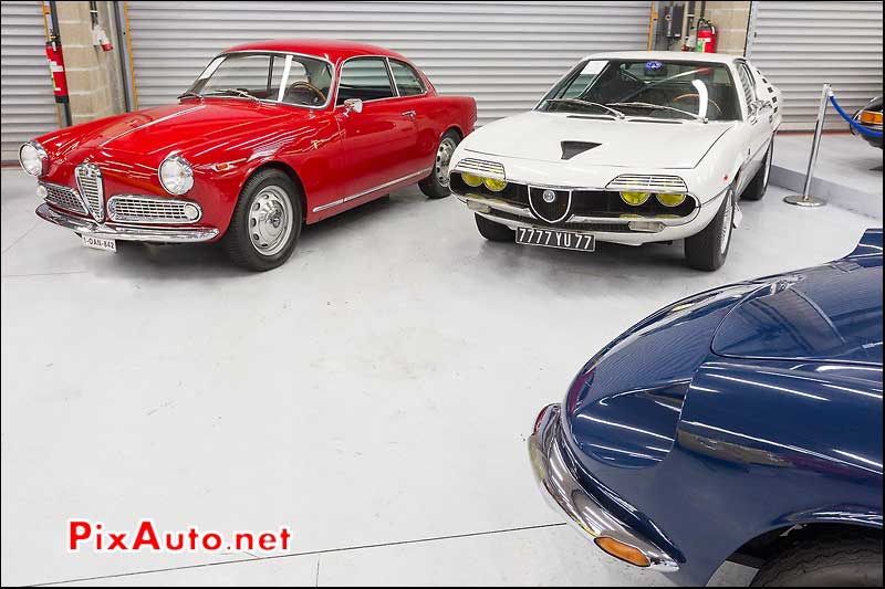 Alfa-Romeo, expo vente Bonhams Spa-Classic 2013