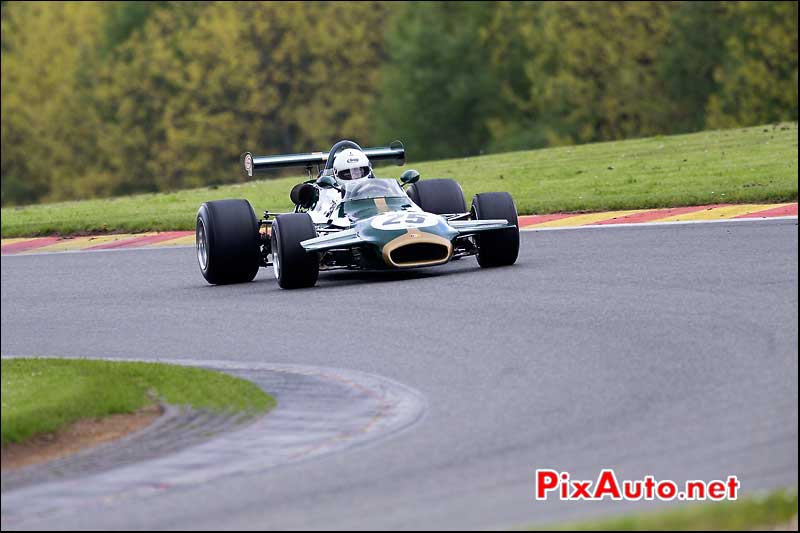 F2 Brabham BT35, Paul TATTERSALL, Historic-Formula-2, Spa-Classic 2013