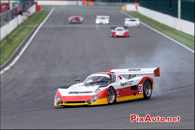 Spice SE90C, Group-C Racing, Spa-Classic 2013