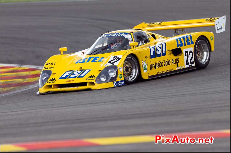 Spice SE89C, Group-C Racing, Spa-Classic 2013