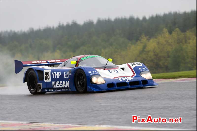 Nissan R90CK, Kent Abrahamsson, Group-C Racing, Spa-Classic 2013