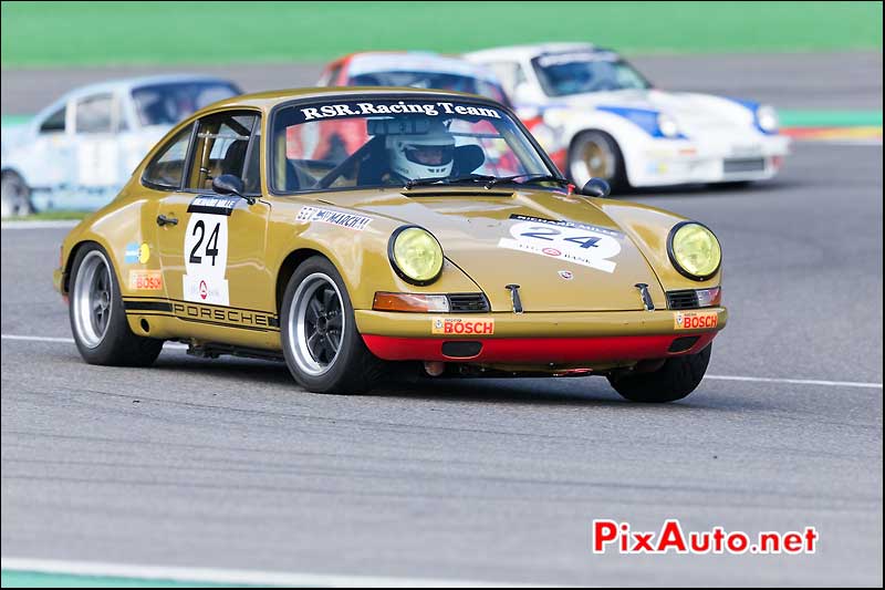 Porsche 911ST, Rolf Richter, Jubilee Spa-Classic 2013