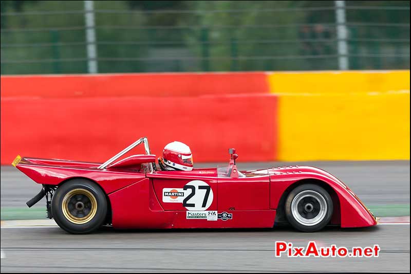 CanAm, Chevron B19 numero27, circuit Spa-Francorchamps