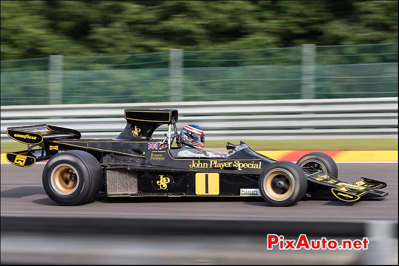 Formule1 Lotus 76/1, circuit Spa-Francorchamps