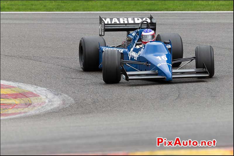 Formule1 Tyrell 012, circuit Spa-Francorchamps