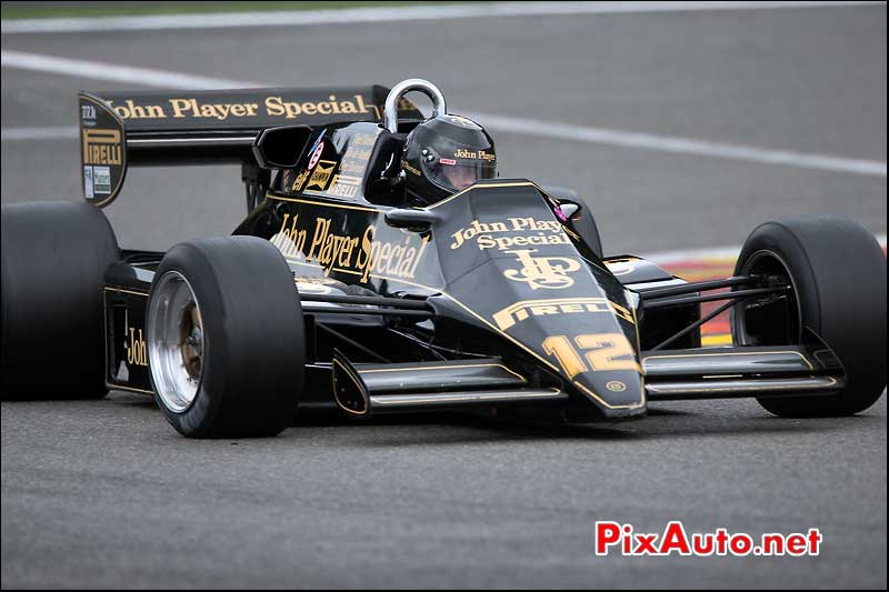 Formule1 Lotus 95/5, circuit Spa-Francorchamps
