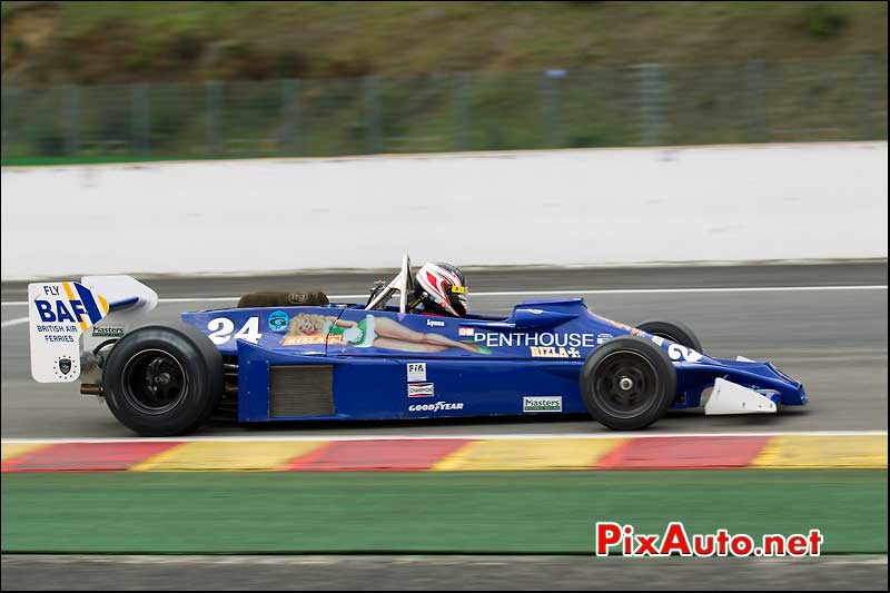 Formule1 Hesketh 308E, circuit Spa-Francorchamps