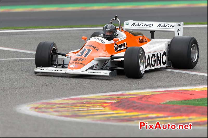 Formule1 Arrows A4, circuit Spa-Francorchamps