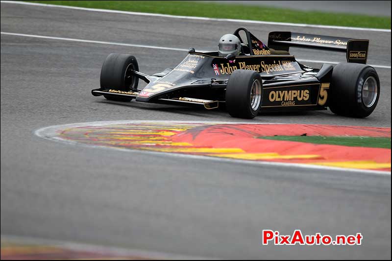 Formule1 Lotus 79/2, circuit Spa-Francorchamps