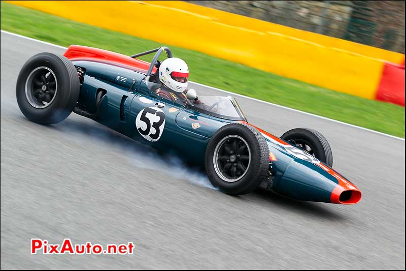 monoplace Cooper T53, Historic-Grand-Prix-Cars-Association