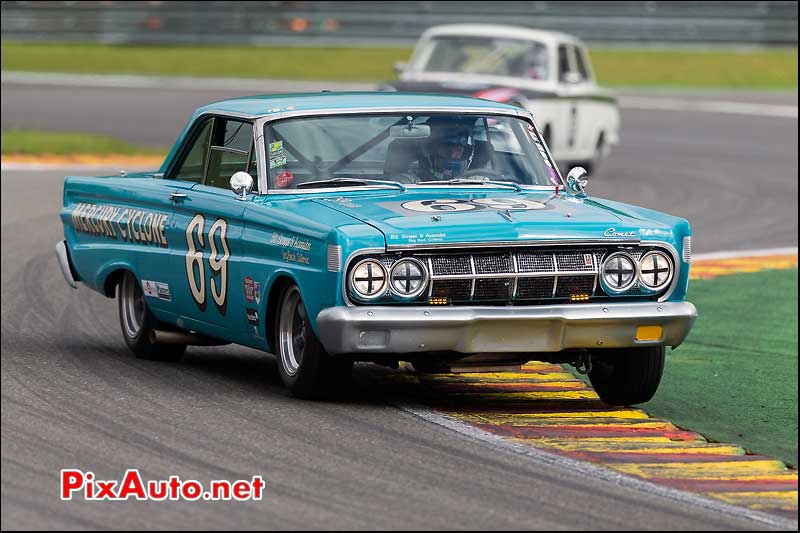 Mercury Comet Cyclone numero69, Master Touring Cars, Spa-Francorchamps