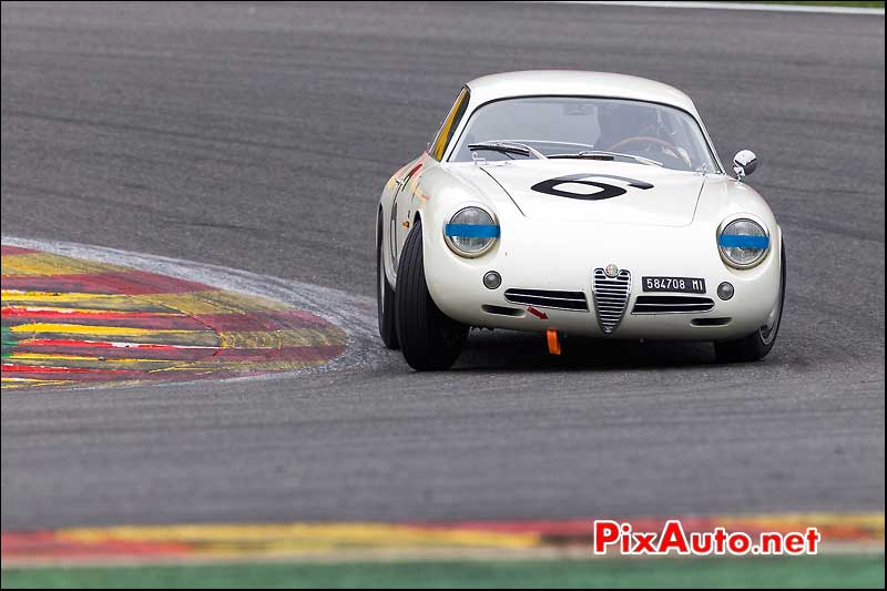 Alfa Romeo Giulietta Sprint Zagato, pre-63 Spa-Francorchamps