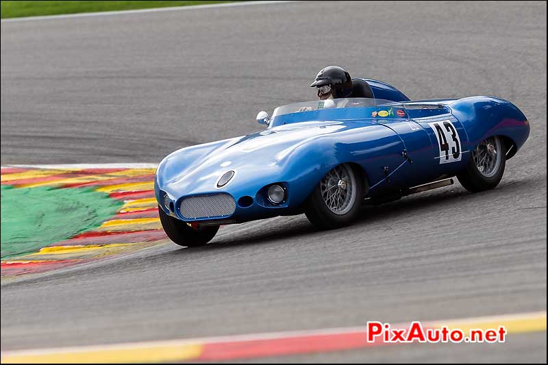 Elva Sportracer MK3 numero43, Stirling Moss Trophy, Spa-Francorchamps