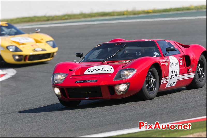 Ford GT40, n214, Circuit Magny-Cours Tour Auto 2013