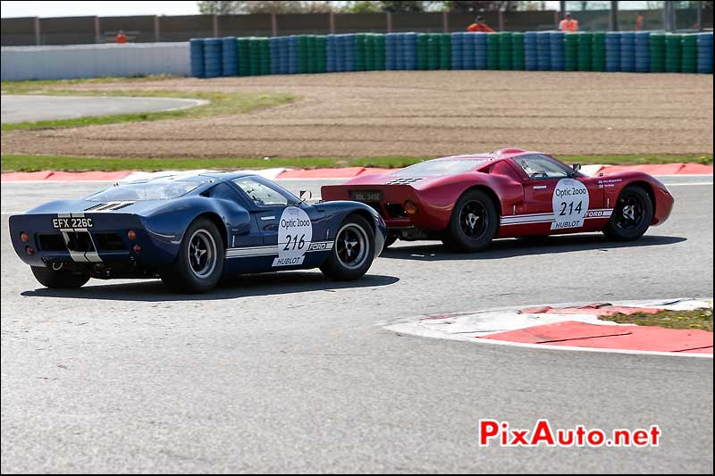 Ford GT40, n216, Circuit Magny-Cours Tour Auto 2013